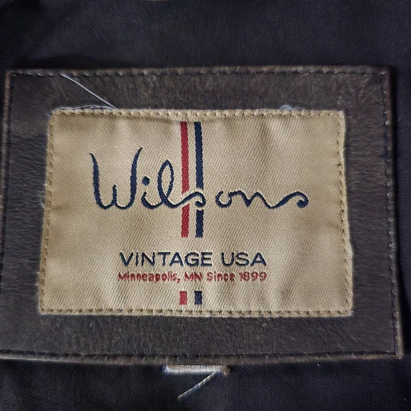Wilsons Vintage USA Leather Jacket - Picture 5 of 16